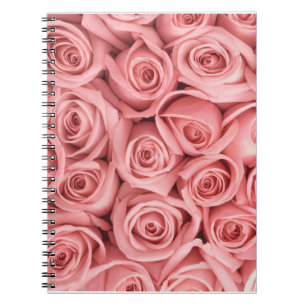 Flowers   Pink Roses Notebook