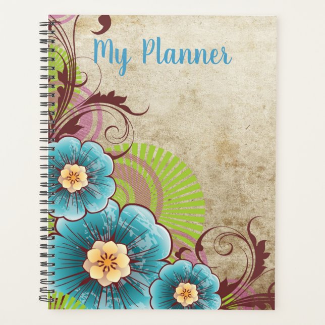 Flowers Planner (Front)