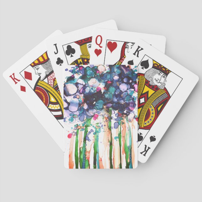 Flowers Playing Cards (Back)