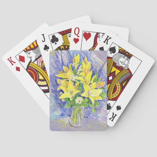 Flowers Playing Cards (Back)