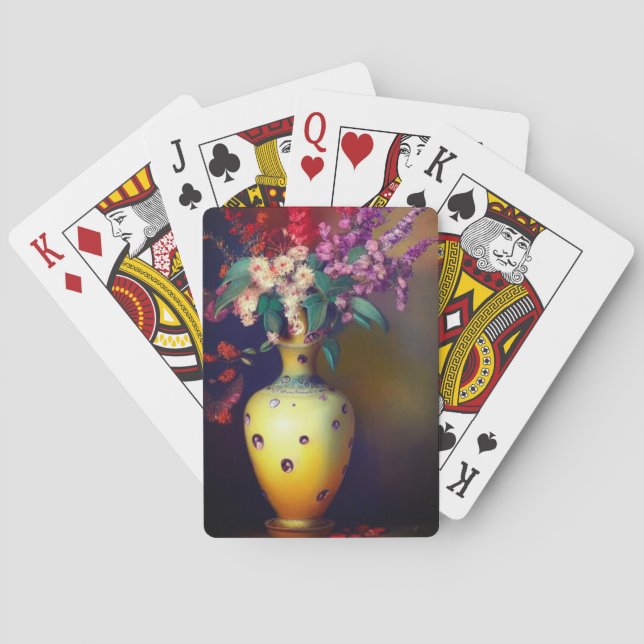 Flowers Playing Cards (Back)