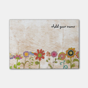 Flowers Post-it Notes