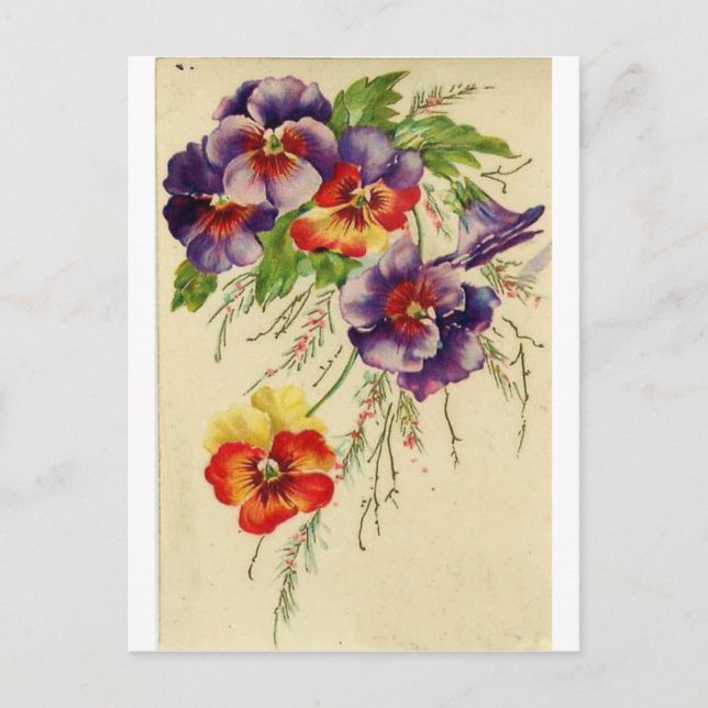 Flowers Postcard (Front)