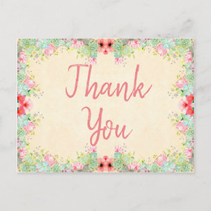 Flowers Postcard
