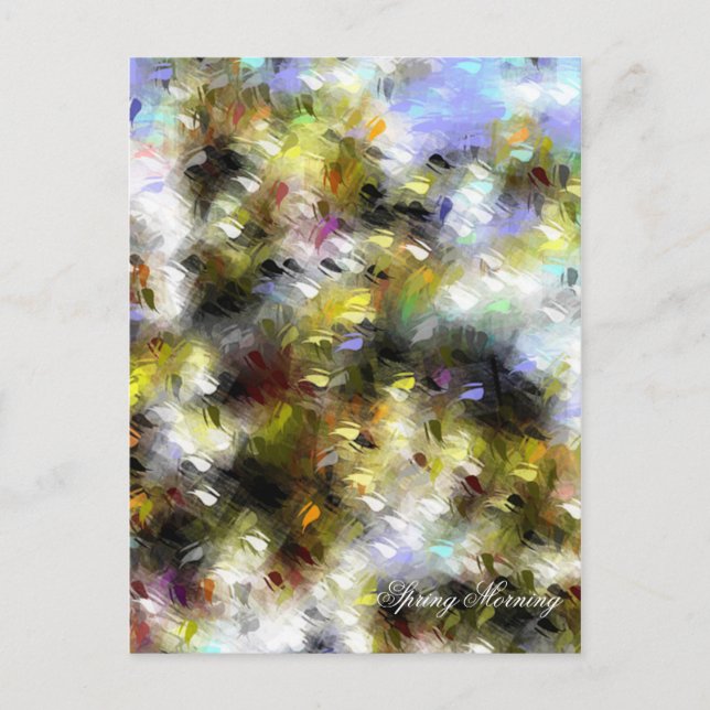 FLOWERS POSTCARD (Front)