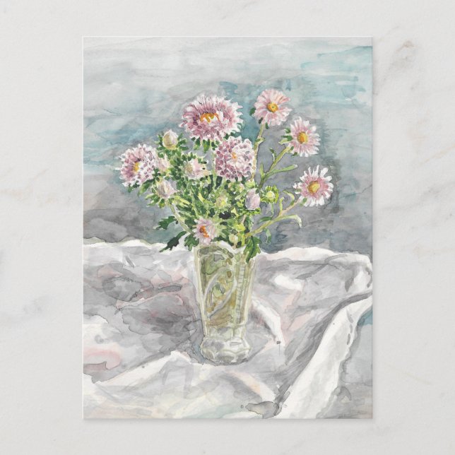 Flowers Postcard (Front)