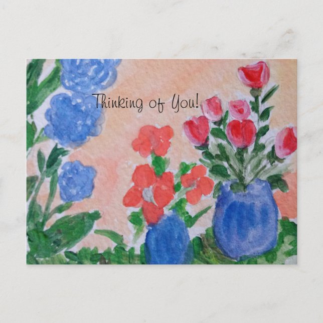 flowers. postcard (Front)