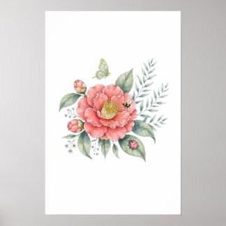 flowers  poster