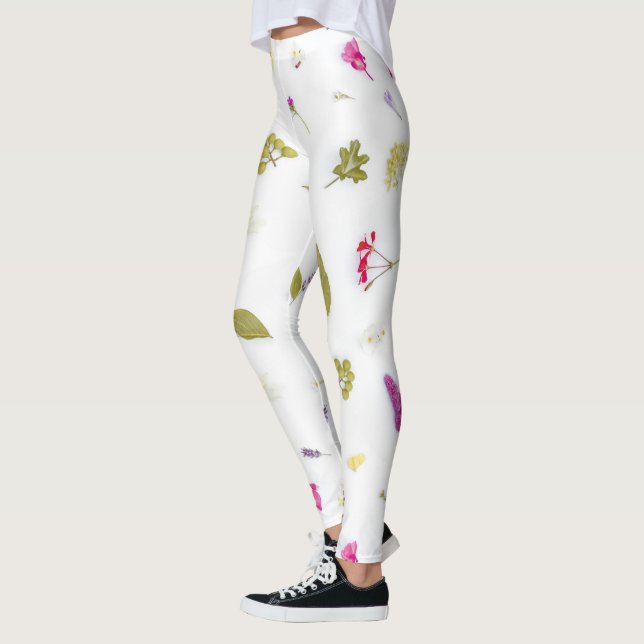 Flowers printed Leggings (Left)