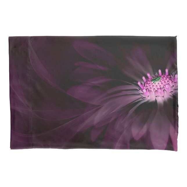 Flowers | Purple Daisy Pillowcase (Front)