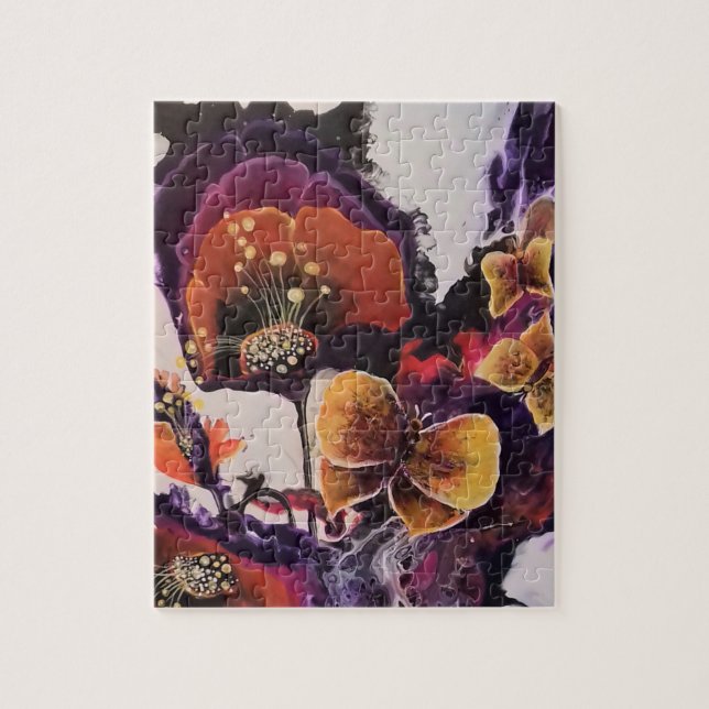 Flowers puzzles (Vertical)