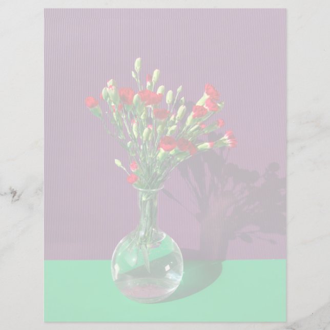 Flowers | Red Carantion Bouquet (Front)