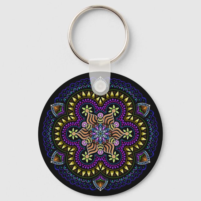 Flowers Redo Key Ring (Front)