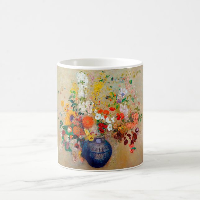Flowers, Redon Coffee Mug (Center)