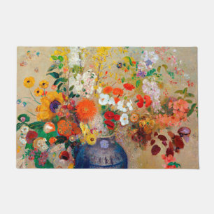 Flowers, Redon Doormat