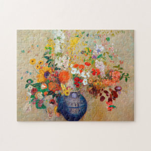 Flowers, Redon Jigsaw Puzzle