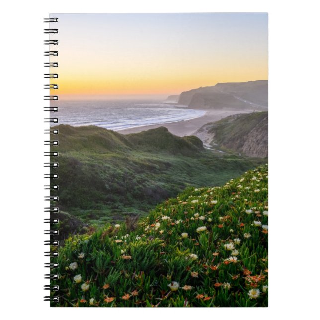 Flowers | Santa Cruz California Notebook (Front)