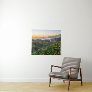 Flowers Santa Cruz California Tapestry