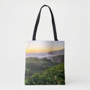 Flowers Santa Cruz California Tote Bag