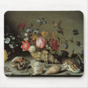 Flowers, Shells and Insects Balthasar van der Ast Mouse Mat