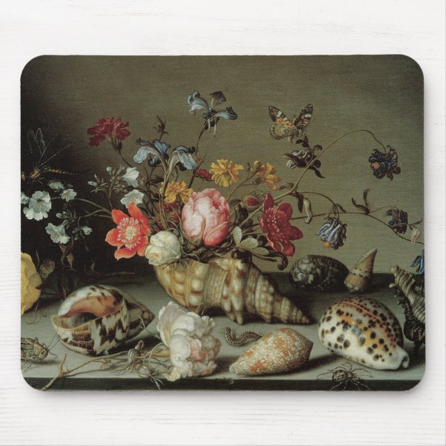 Flowers, Shells and Insects Balthasar van der Ast Mouse Mat (Front)