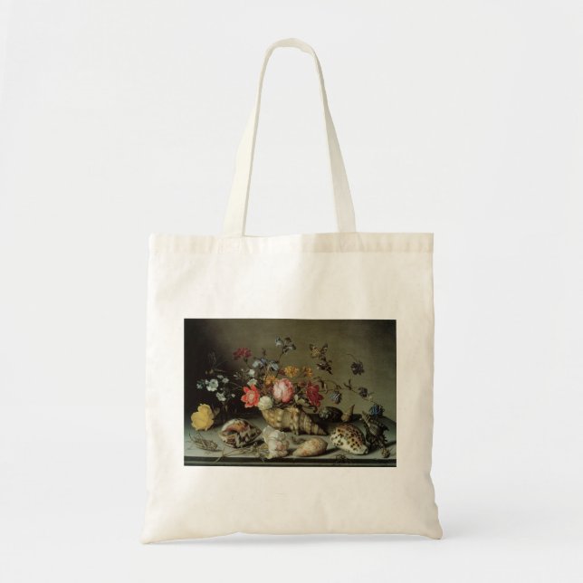 Flowers, Shells and Insects Balthasar van der Ast Tote Bag (Front)