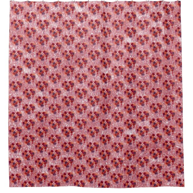 Flowers Shower Curtain (Front)