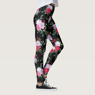 flowers - Simple various colours Leggings