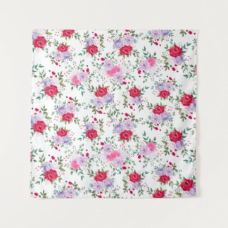  flowers - Simple various colours  Tapestry