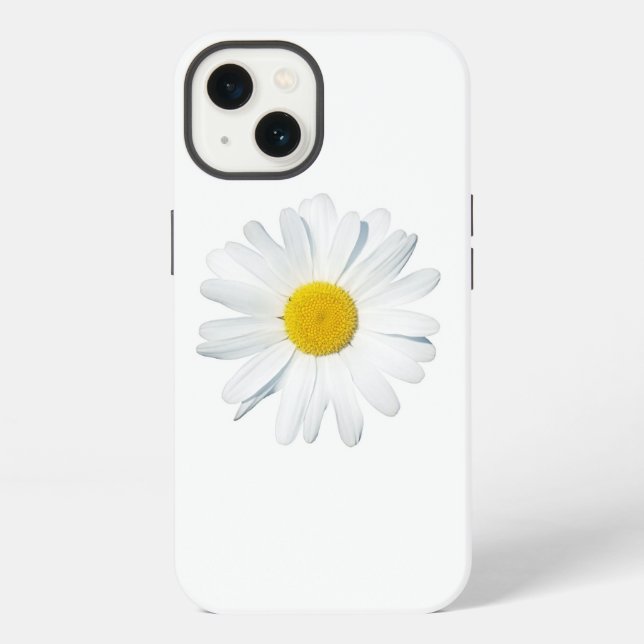 Flowers | Single Daisy iPhone Case (Back)