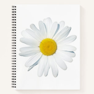 Flowers Single Daisy Notebook