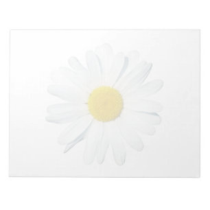Flowers   Single Daisy Notepad