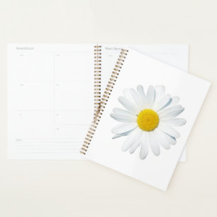 Flowers Single Daisy Planner