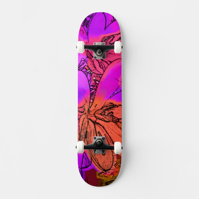 FLOWERS SKATEBOARD (Front)