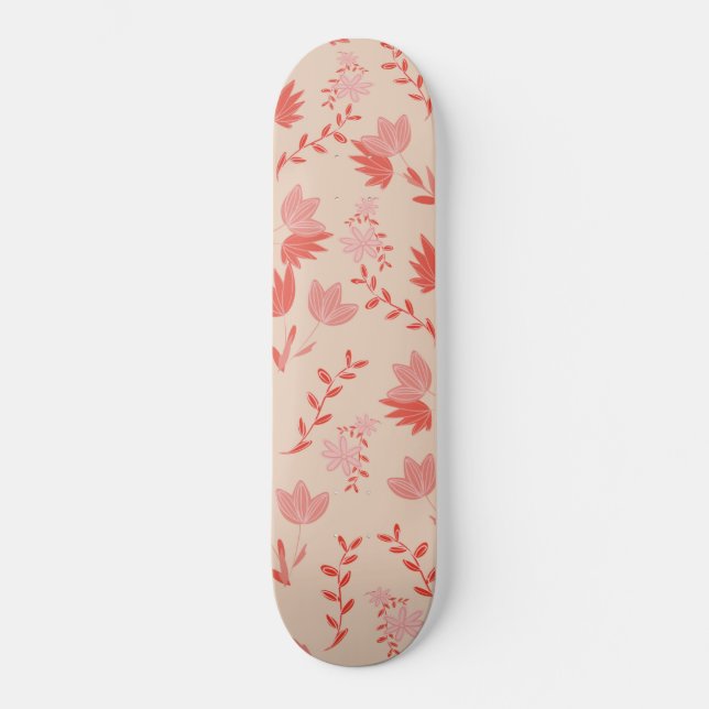Flowers Skateboard (Front)