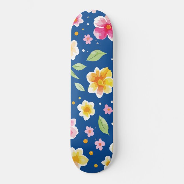 Flowers Skateboard (Front)