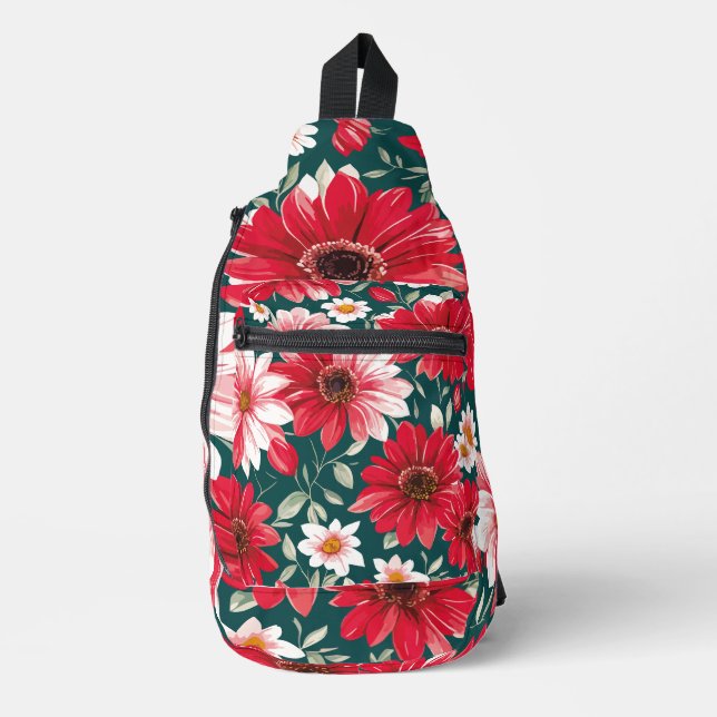 Flowers Sling Bag (Front)