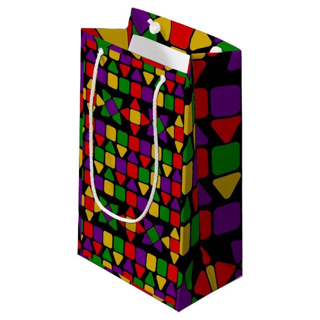 Flowers  small gift bag (Front Angled)