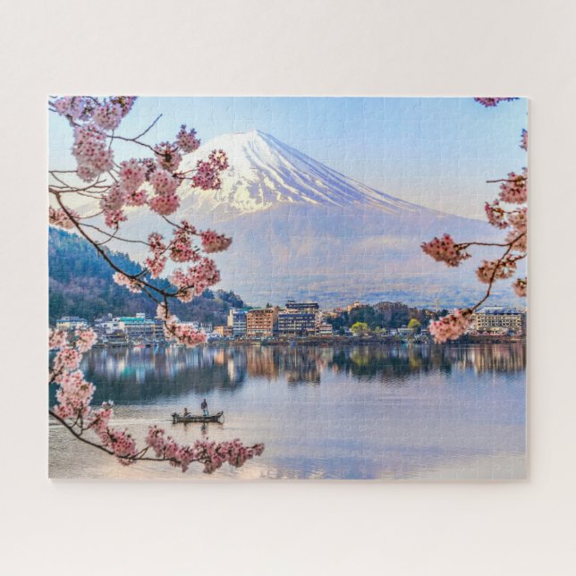 Flowers | Spring Cherry Blossoms Japan Jigsaw Puzzle (Horizontal)