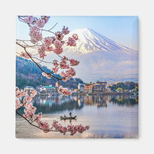 Flowers   Spring Cherry Blossoms Japan Magnet