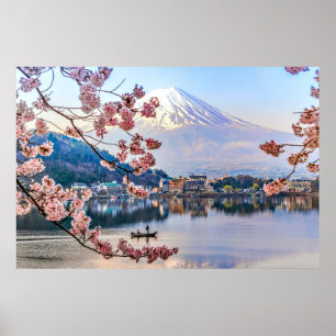 Flowers   Spring Cherry Blossoms Japan Poster