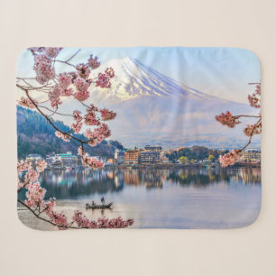 Flowers   Spring Cherry Blossoms Japan Sherpa Blanket