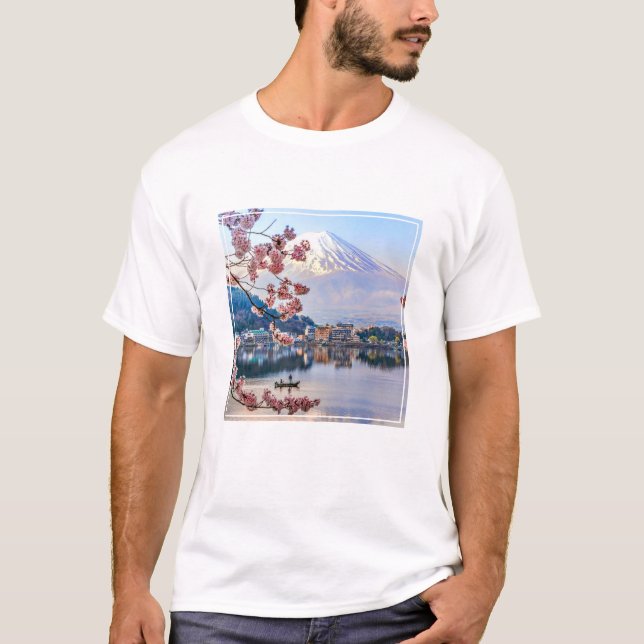 Flowers | Spring Cherry Blossoms Japan T-Shirt (Front)