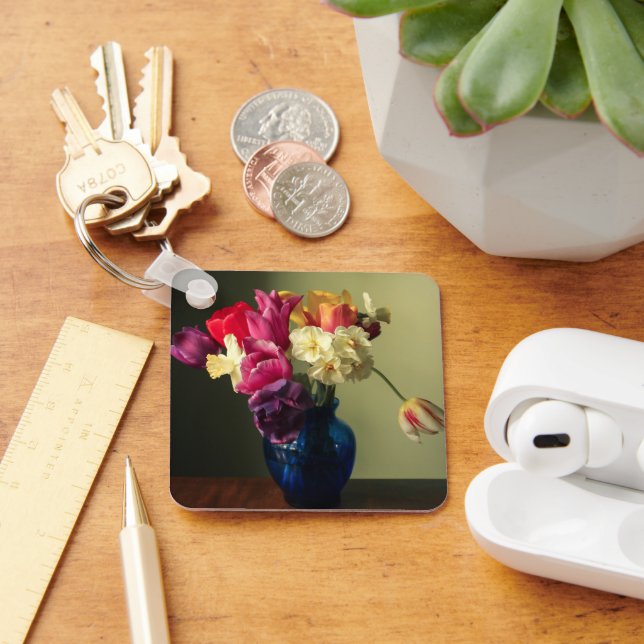 Flowers | Spring Flower Bouquet Key Ring (Desk)