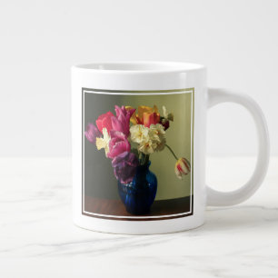 Flowers   Spring Flower Bouquet Large Coffee Mug