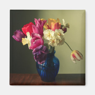 Flowers Spring Flower Bouquet Magnet