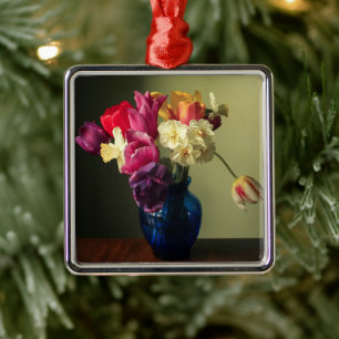Flowers Spring Flower Bouquet Metal Tree Decoration
