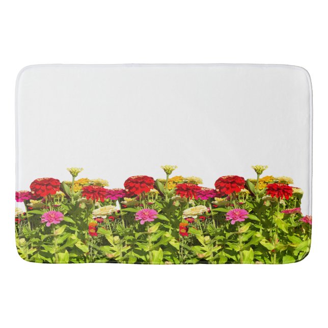 Flowers Standing Tall Bath Mat (Front)