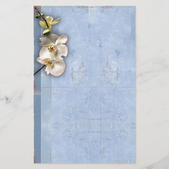 flowers stationery (Front)