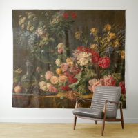 Flowers Still Life Fine Art Museum Mural | Wall